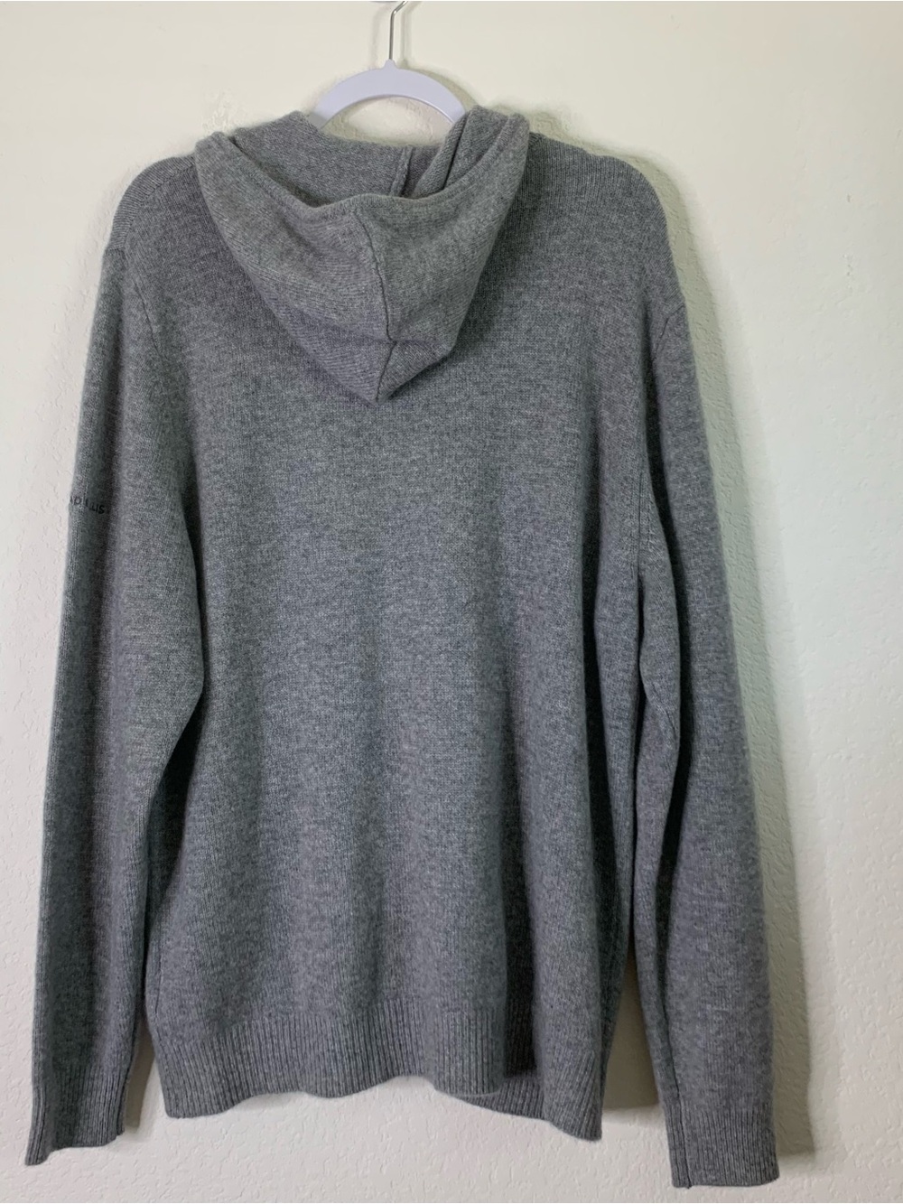 Quince Mens 100% Mongolian cashmere full zip hooded sweater XL NWT - Picture 11 of 11